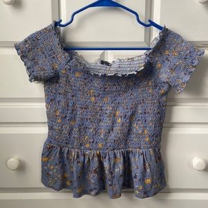 American Eagle off the shoulder shirt